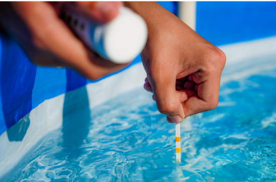 test de eau bandelette