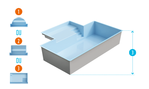 escalier centré à gauche